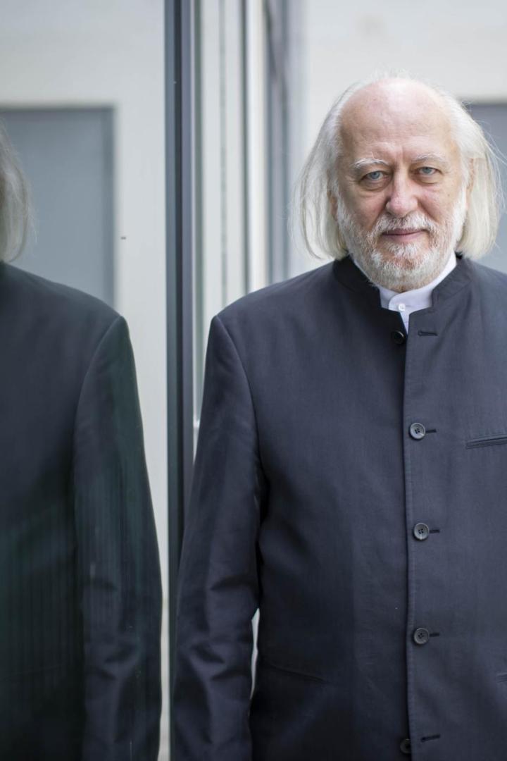 Der ungarische Schriftsteller Laszlo Krasznahorkai 