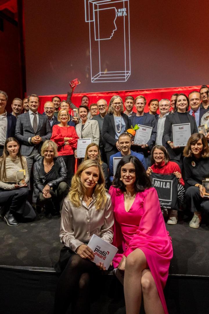 Der Gewinner:innen des zeig profil Awards 2025