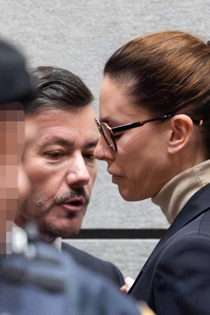 René und Nathalie Benko am Mittwoch vor Gericht