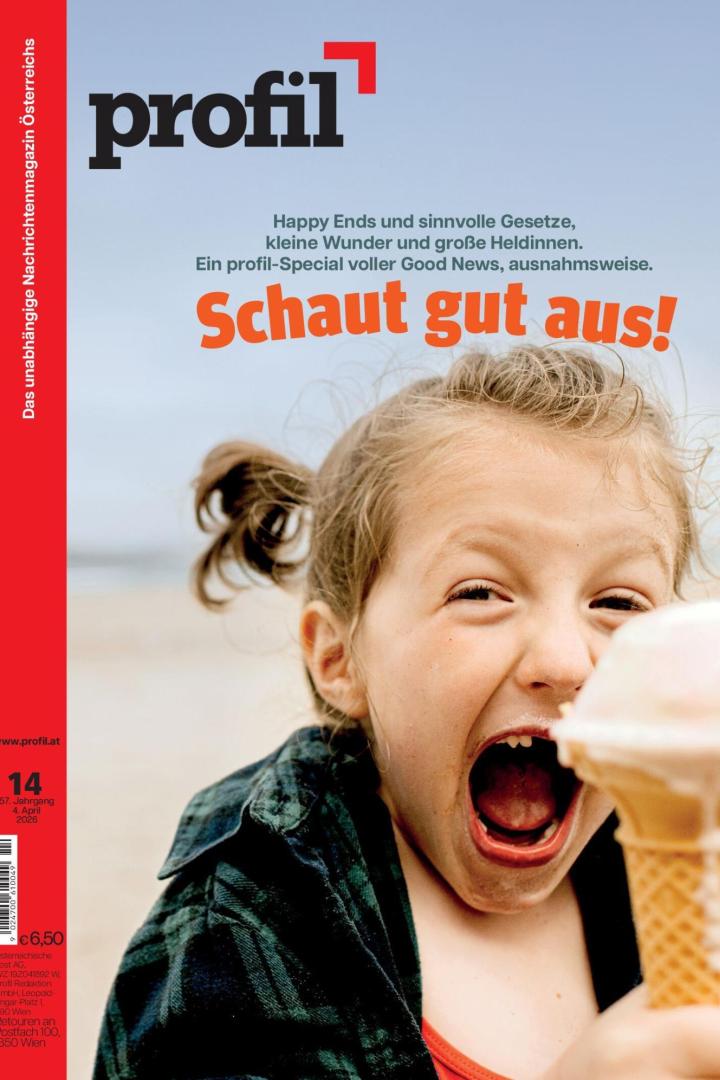 profil-Cover der Good-News-Ausgabe: Schaut gut aus!