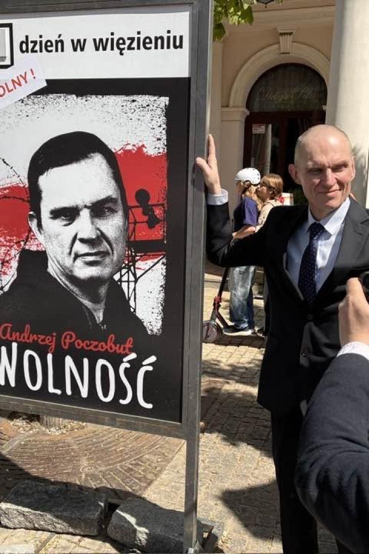 1911 Tage war Andrzej Poczobut im Gefängnis