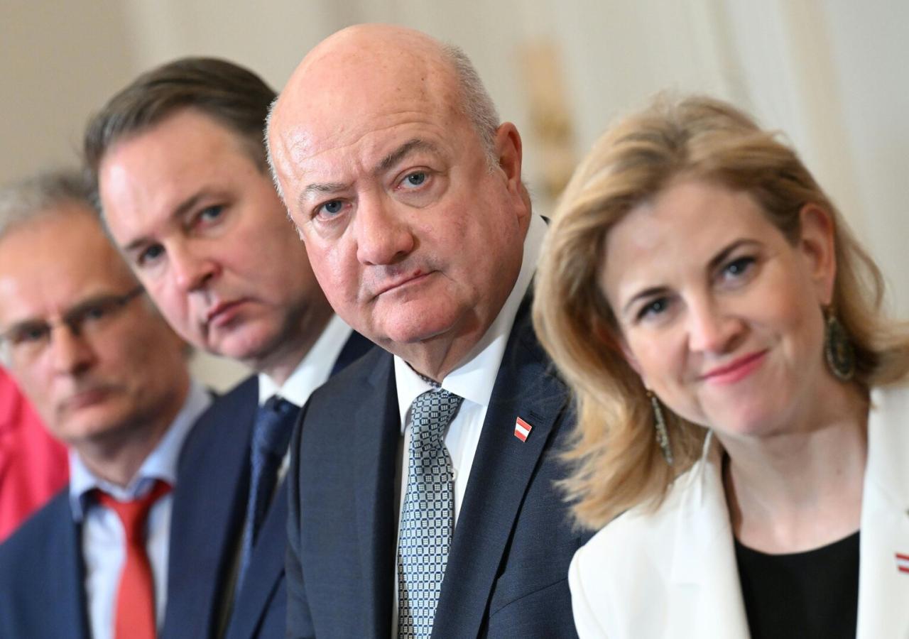 ARBEITSGESPRÄCH BUNDESREGIERUNG ZUM GESAMTSTAATLICHEN BUDGET: MARTERBAUER / BABLER / STOCKER / MEINL-REISINGER