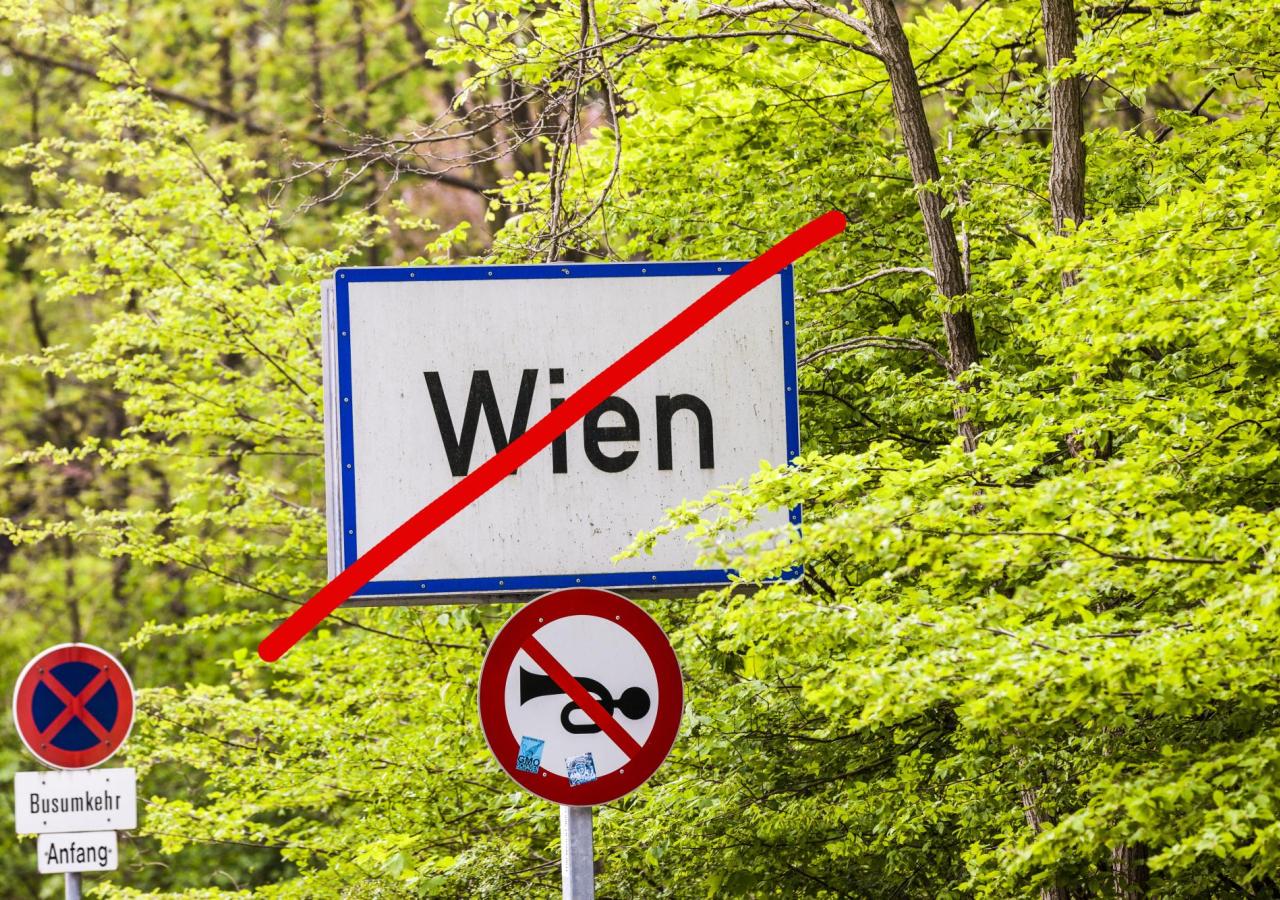Wien - Ortsende