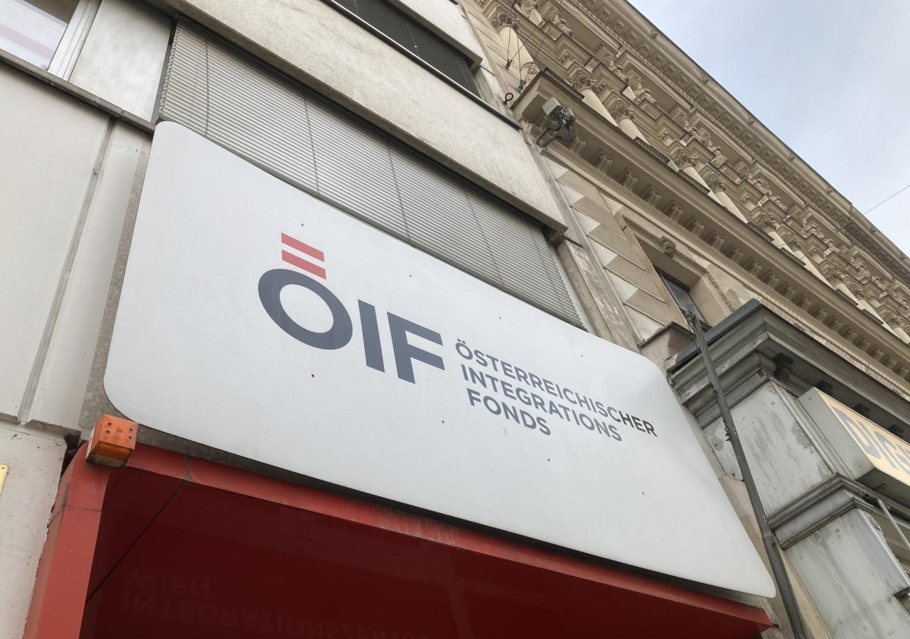 Ein Gebäude des Österreichischen Integrationsfonds in Wien