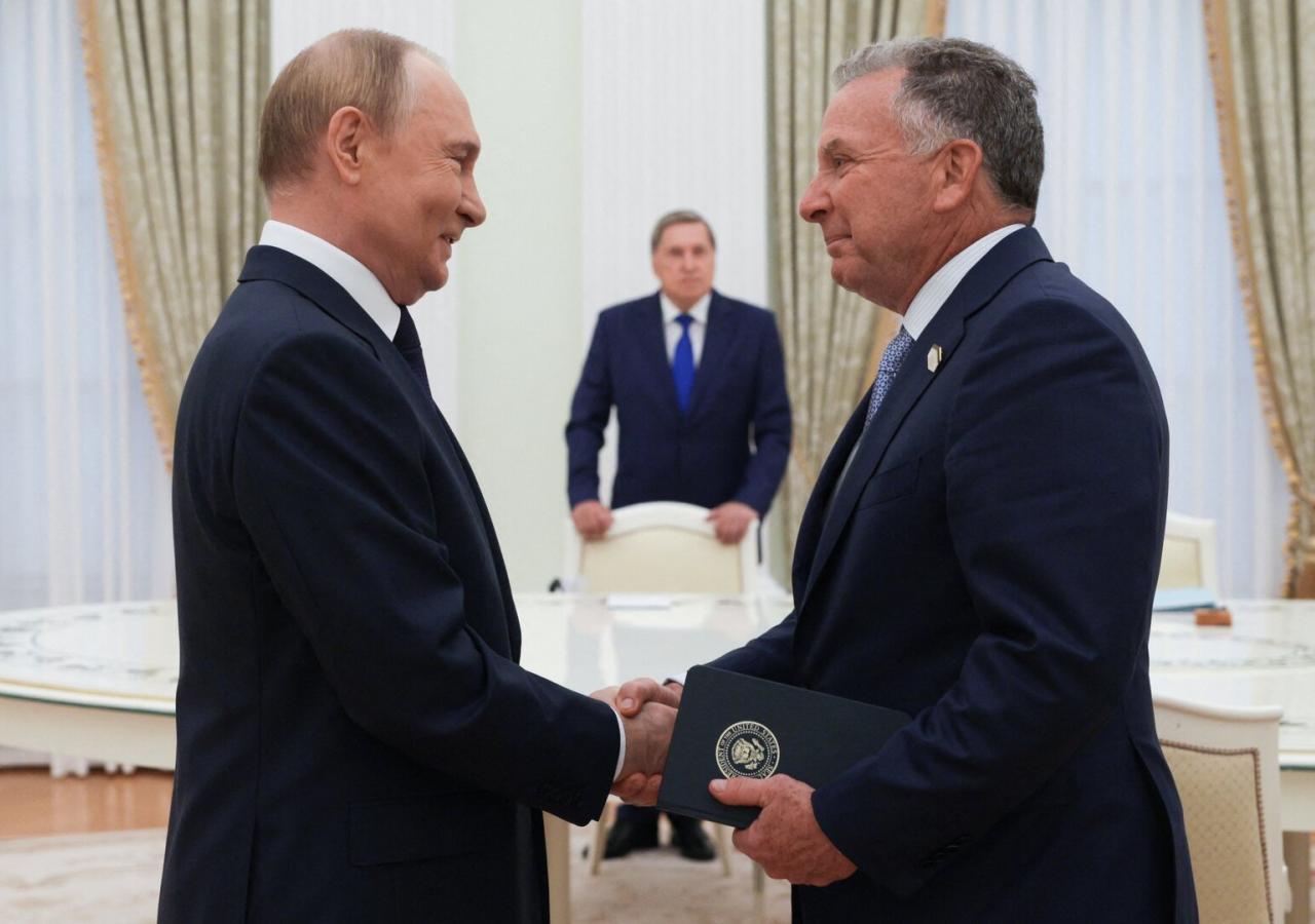 Putin und Witkoff in Moskau