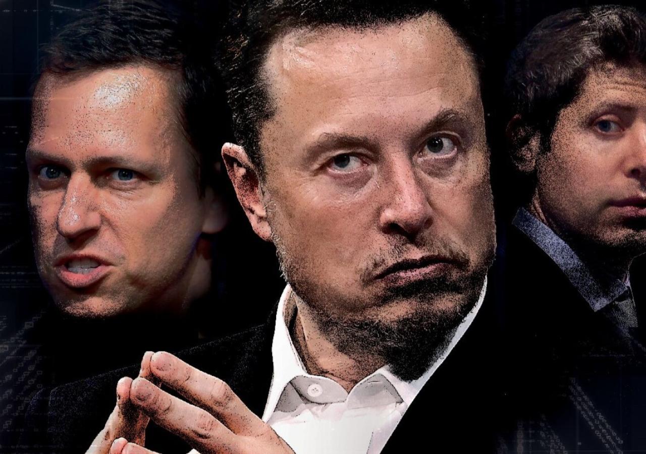 Peter Thiel, Elon Musk und Sam Altman
