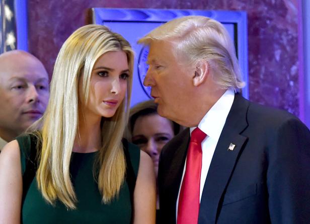 Donald Trumpt mit Tochter Ivanka Donald Trumpt mit Tochter Ivanka