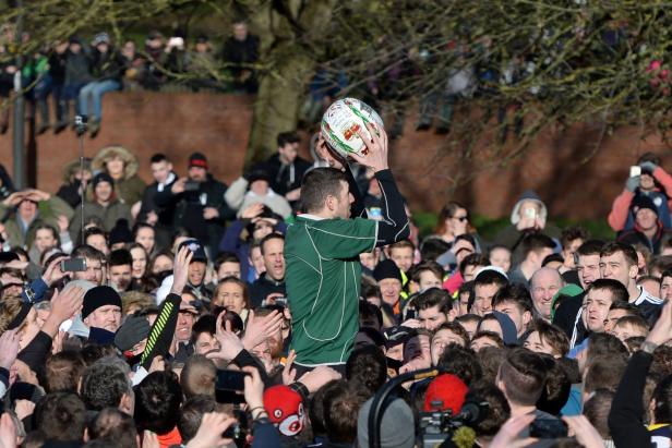 Royal Shrovetide Football Match (10.2.2016)