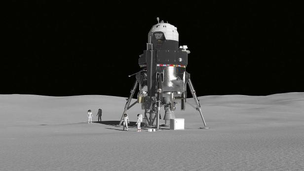 Die Zukunftspläne. Konzept für eine Behausung auf dem Mond. Regolith könnte für die Bedachung genutzt werden. Die Zukunftspläne. Konzept für eine Behausung auf dem Mond. Regolith könnte für die Bedachung genutzt werden.