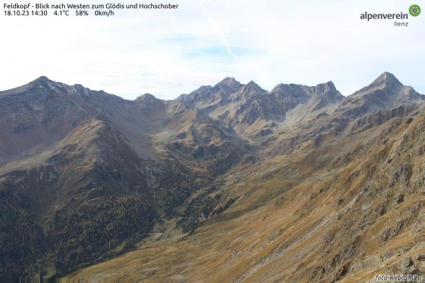 Hochschober im Oktober 2023 völlig ohne Schnee