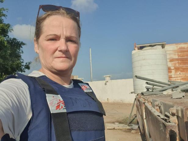 Katrin Glatz Brubakk im Einsatz in Gaza