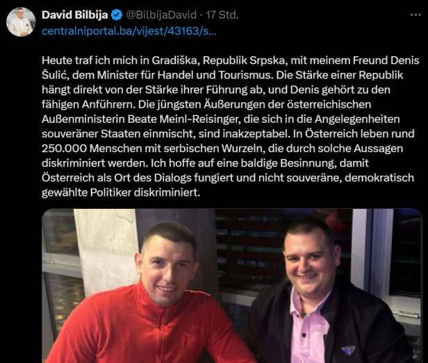 David Bilbija und Denis Sulic