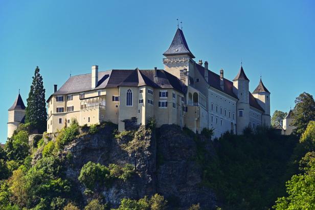 Beautiful,Old,Castle,Rosenburg,In,Lower,Austria,,Rebuilt,Into,A