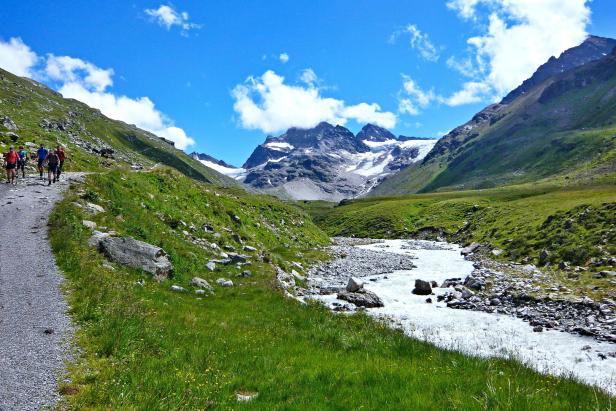 Austrian,Alps-view,On,The,Peak,Piz,Buin,And,Glacier