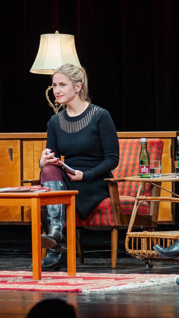 Anna Thalhammer im Theater Akzent.