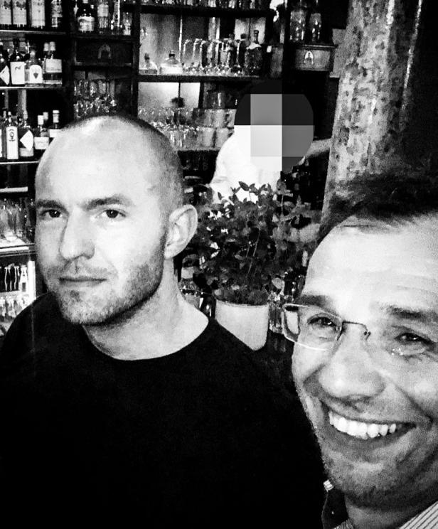 Jan Marsalek und Ex-BVT-Abteilungsleiter Martin Weiss