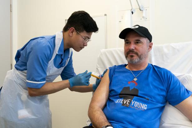 Melanoma mRNA jab