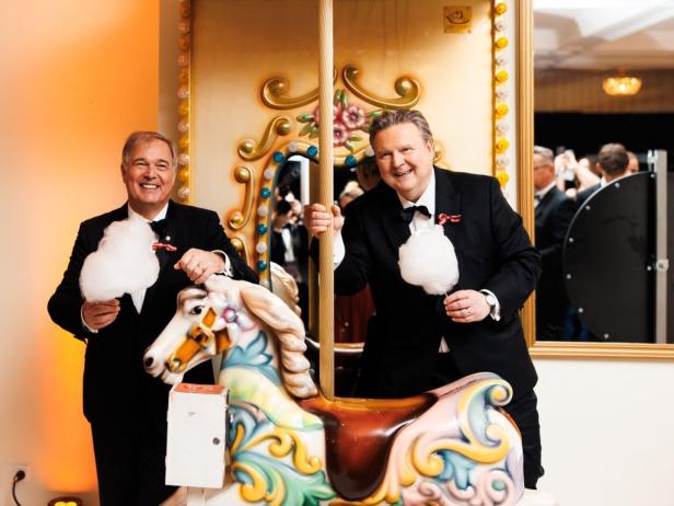Obmann Ruck und Bürgermeister Ludwig beim Ball der Wiener Wirtschaft