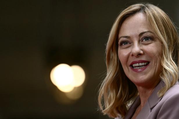 Giorgia Meloni ist seit 2022 Regierungschefin in Italien 