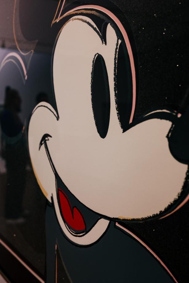 „Mickey Mouse“ (1981) von Andy Warhol
