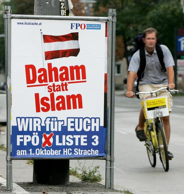 THEMENBILD WAHLPLAKATE: FPOE-PLAKAT
