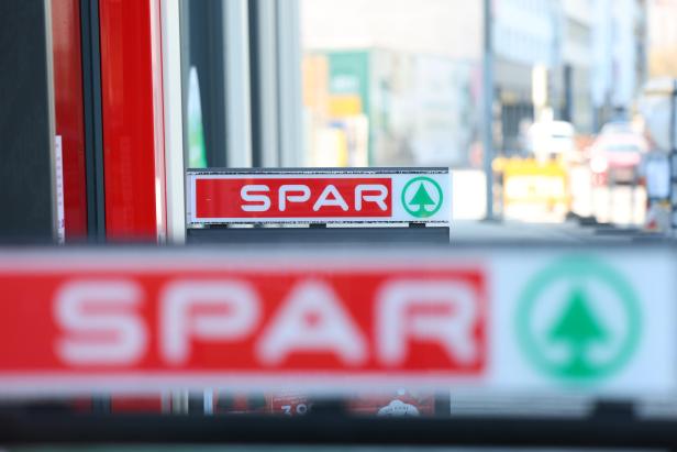 In Österreich war eine Filiale der Supermarktkette Spar betroffen