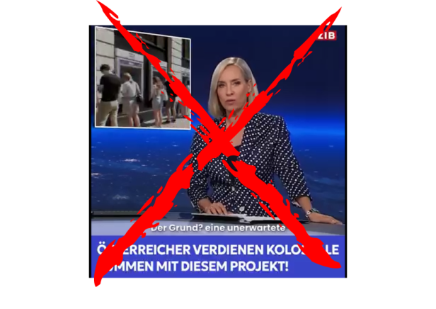 Ein Fake-ZIB-Video