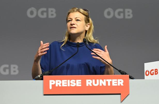 WIEN: KONFERENZ ÖGB, ARBEITERKAMMER (AK) UND GEWERKSCHAFTEN "PREISE RUNTER": TEIBER
