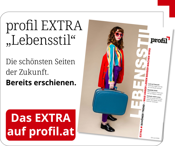 Bewerbung des Channels zum profil EXTRA "Lebensstil"
