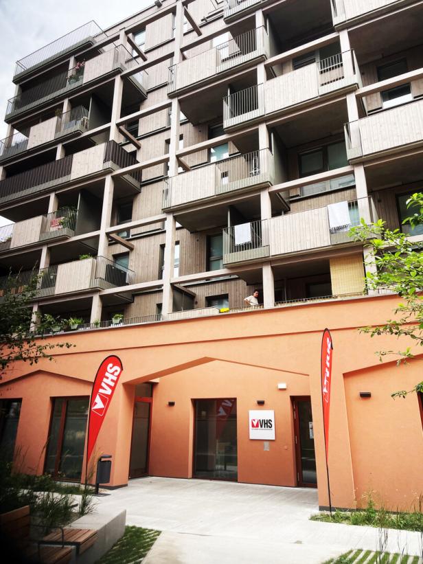 "Rote Emma": 360 geförderte Wohnungen in der Attemsgasse in Donaustadt