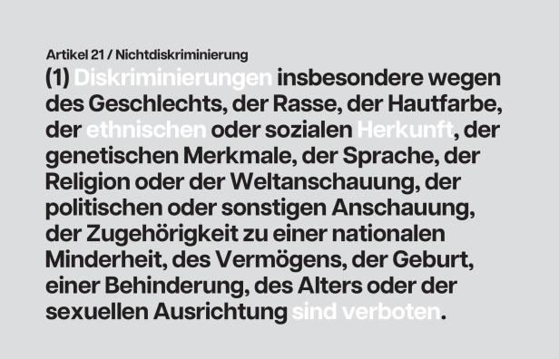 Artikel 21 der Charta der Grundrechte der Europäischen Union