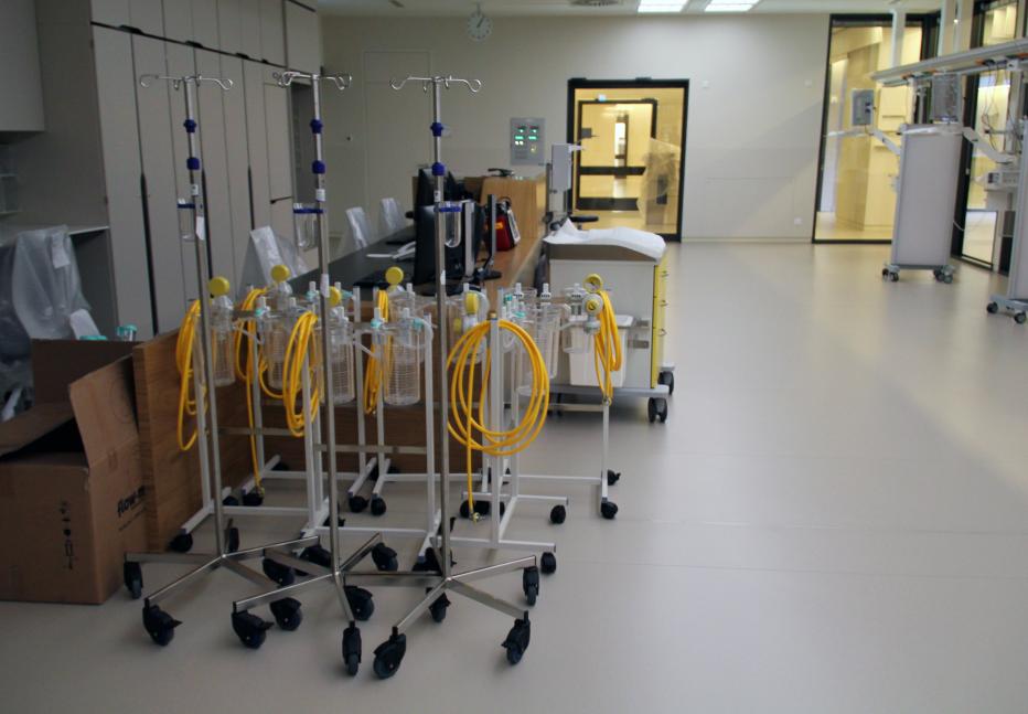 Erste Visite im Krankenhaus Nord Erste Visite im Krankenhaus Nord