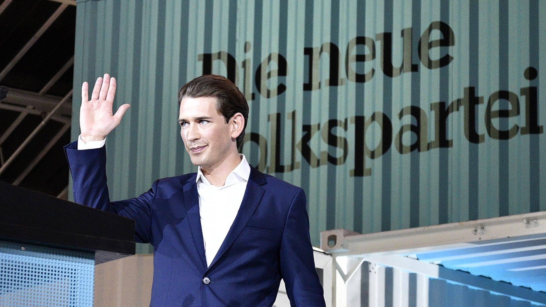 Sebastian Kurz mit 98,7 Prozent zum ÖVP-Chef gewählt | profil.at