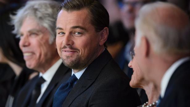 Leonardo DiCaprio bei der Eröffnung des World Economic Forums am Dienstag. Leonardo DiCaprio bei der Eröffnung des World Economic Forums am Dienstag.