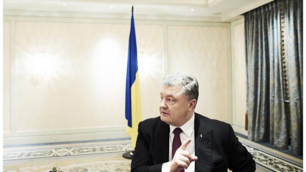 Der ukrainische Präsident Petro Poroschenko