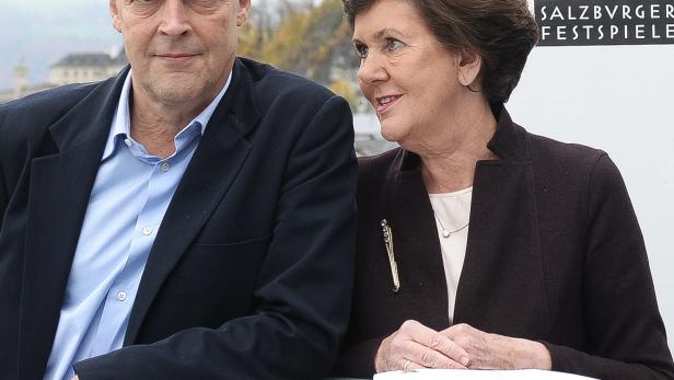 Sven-Eric Bechtolf und Helga Rabl-Stadler