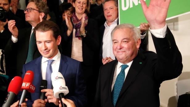 ÖVP-Landeshauptmann Schützenhöfer gewinnt, VP-Bundesparteichef Kurz gratuliert