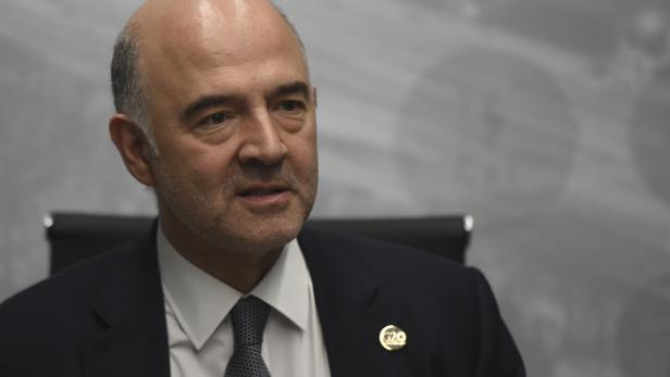 Pierre Moscovici, Wirtschafts-und Währungskommissar der EU-Kommission Pierre Moscovici, Wirtschafts-und Währungskommissar der EU-Kommission