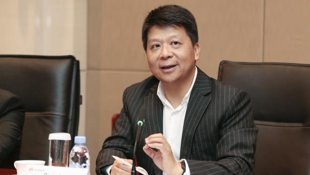Der amtierende Vorstandvorsitzende Guo Ping
