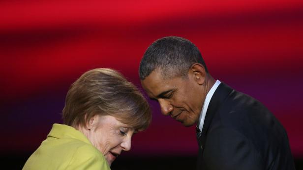 Barack Obama und Angela Merkel bei einem Treffen vergangene Woche. Barack Obama und Angela Merkel bei einem Treffen vergangene Woche.