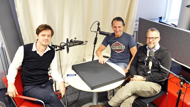 Robert Treichler, Christian Rainer und Martin Staudinger