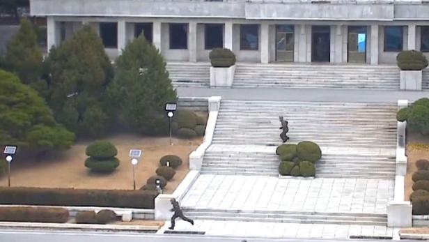 Nordkoreanischer Soldat flüchtet nach Südkorea