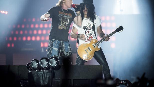 Wiedervereint: Axl Rose und Slash Wiedervereint: Axl Rose und Slash