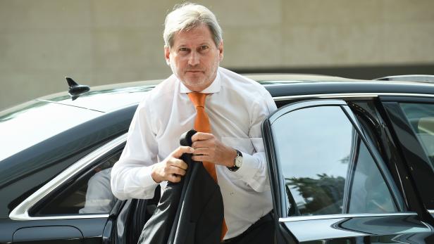 EU-Kommissar Johannes Hahn EU-Kommissar Johannes Hahn