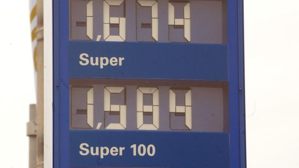 Treibstoffpreise werden üblicherweise mit drei Stellen hinter dem Komma angezeigt.
