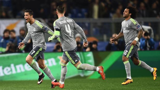 Real Madrid durfte sich gestern über einen 2:0-Auswärtssieg beim AS Rom freuen.