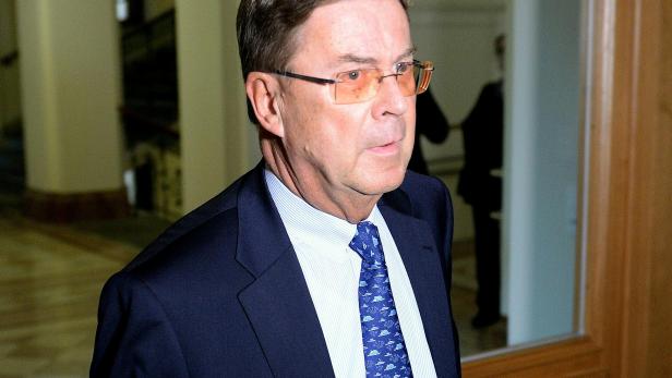 Ex-Immofinanz-Boss Karl Petrikovics 2015 am Obersten Gerichtshof in Wien.