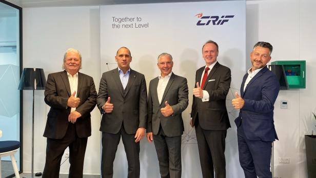 Helmut Tenschert, Roland P. Wallner, Paul Leitenmüller, Laurenz Strebl, Walter Strobl