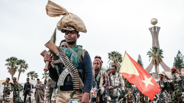 Soldaten der Volksbefreiungsfront von Tigray