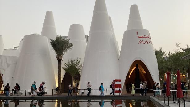 Der Österreichische Pavillon auf der Weltausstellung in Dubai